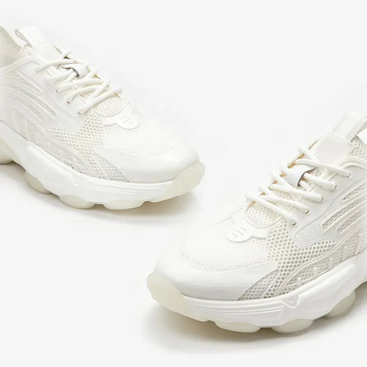 Summer EVA Male MD Rubber Beige OEM ODM Service JIAN ER Outdoor Fashion Mesh Breathable Sneakers Sport Shoes China for Men